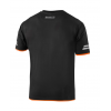 Camiseta Tech Sparco Negro/Naranja