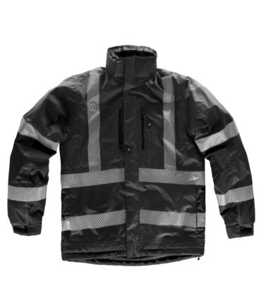 Parka acolchada con cintas reflectantes S9263 Workteam