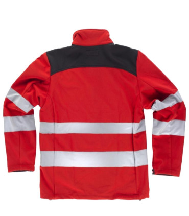 Softshell con cintas de alta visibilidad C2931 de Workteam