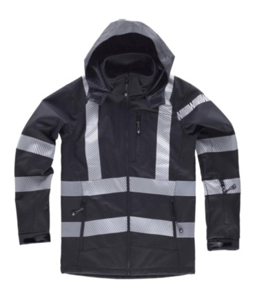 Softshell con cintas de alta visibilidad S9213 de Workteam