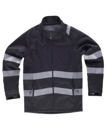 Softshell con cintas de alta visibilidad S9203 de Workteam