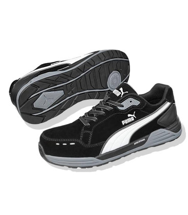 Zapato de Seguridad Airtwist Black Low Puma S3 HRO SRC ESD