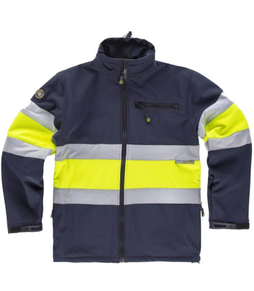 Softshell de alta visibilidad S9520 de Workteam