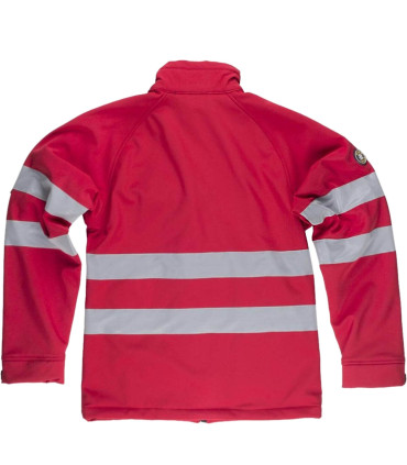 Softshell con cintas de alta visibilidad S9035 de Workteam