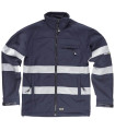 Softshell con cintas de alta visibilidad S9035 de Workteam
