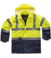 Parka acolchada con cintas reflectantes C3710 Workteam