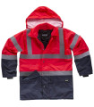 Parka acolchada de A-V. roja C3717 Workteam