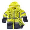 Parka C3745 de alta visibilidad  4 en 1 de Workteam