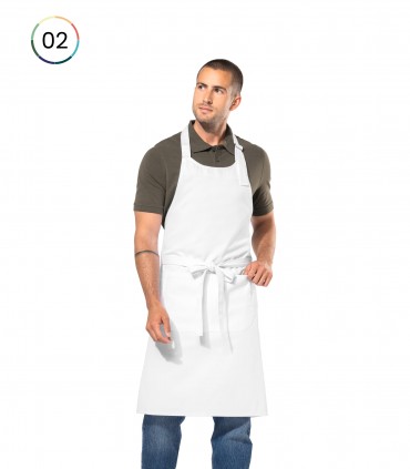 Delantal lavable a altas temperaturas de cocina K8005 de Kariban
