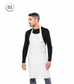 Delantal lavable a altas temperaturas de cocina K8010 de Kariban