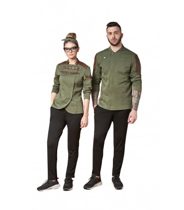 Chaquetilla de cocina 4140 de Monza