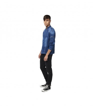 Chaquetilla de cocina denim para hombre 4130 de Monza