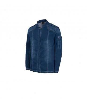 Chaquetilla de cocina denim para hombre 4130 de Monza