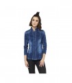 Chaquetilla de cocina denim Mujer 4129 de Monza
