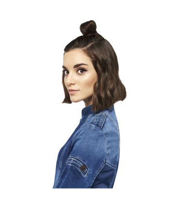 Chaquetilla de cocina denim Mujer 4129 de Monza