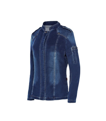 Chaquetilla de cocina denim Mujer 4129 de Monza