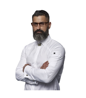 Chaquetilla Camisa Regular Fit de cocina 4133 de Monza