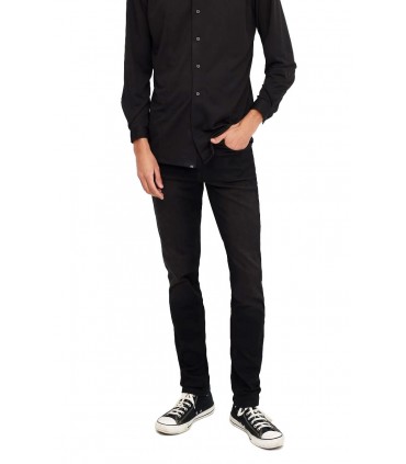 Pantalón Camarero Denim Slim Fit 04017 de Monza