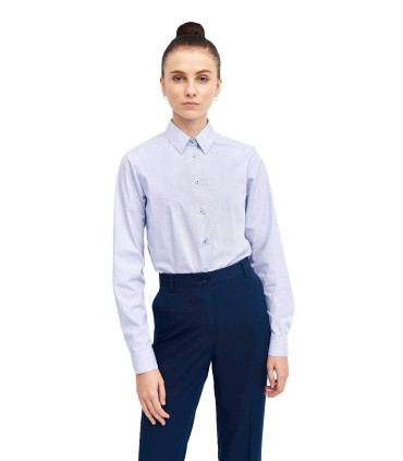 Camisa Camarera M/larga Estampada 02260 de Monza