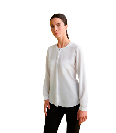 Blusa Camarera Regular Fit Mujer 02245 de Monza