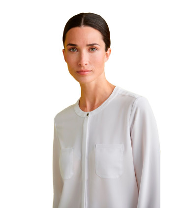 Blusa Camarera Regular Fit Mujer 02245 de Monza