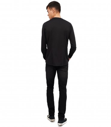 Camisa Camarero M/larga Punto Slim Fit 02137 de Monza