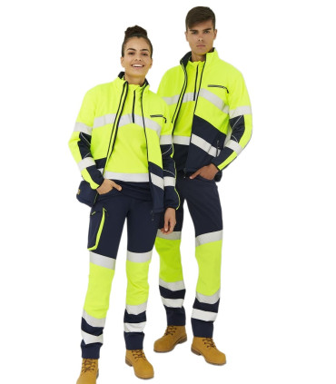 Softshell Alta Visibilidad Regular Fit 04729 de Monza