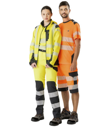 Cazadora Softshell de alta visibilidad S9211 de Workteam