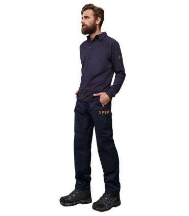 Polo Ignífugo Inherente Multinorma 04908 de Monza