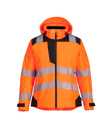 Chaqueta de lluvia de Alta visibilidad PW389 de Portwest