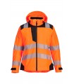 Chaqueta de lluvia de Alta visibilidad PW389 de Portwest