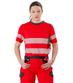 Camiseta cintas reflectantes C9242 de Workteam