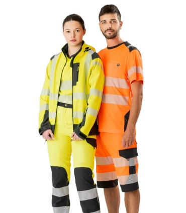 Bermuda de alta Visibilidad C2705 de Workteam