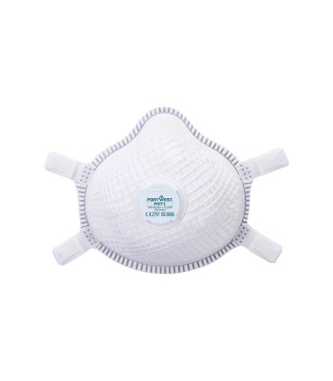 Mascarilla P371 Ergonet con válvula FFP3 de Portwest