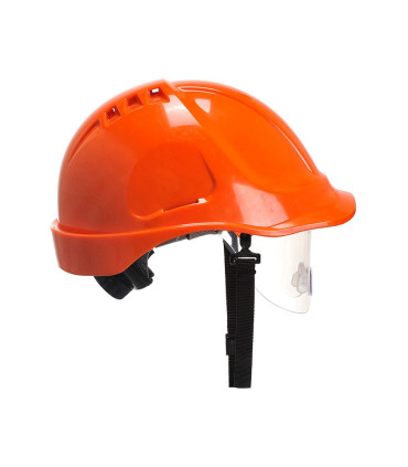 Casco Protección Endurance con visera PW55 de Portwest