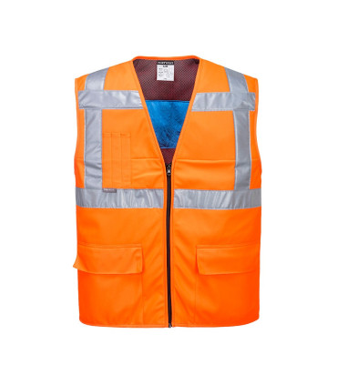Chaleco refrescante de alta visibilidad CV02 de Portwest