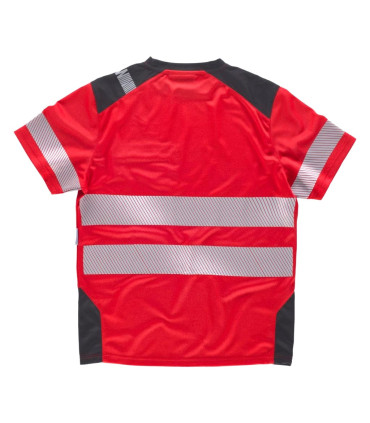 Camiseta cintas reflectantes C9242 de Workteam