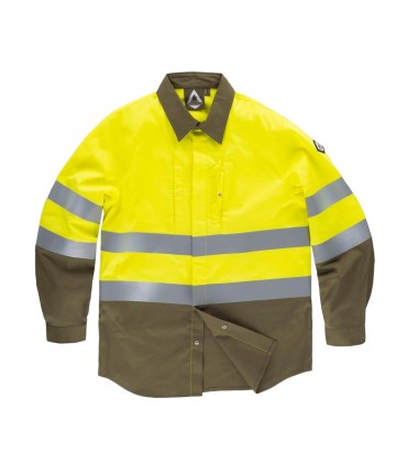 Camisa Ignífuga de Alta Visibilidad B8081 de Workteam