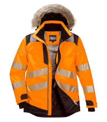 Parka Winter de Alta visibilidad PW369 de Portwest