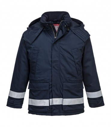 Chaqueta Ignífuga y Antiestática de Alta Visibilidad FR59 de Portwest