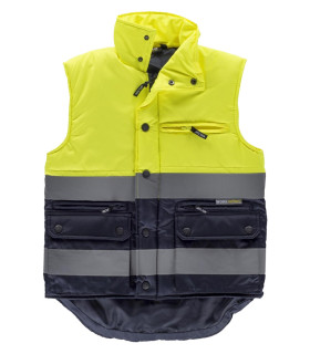 Chaleco acolchado de Alta Visibilidad S4035 de Workteam