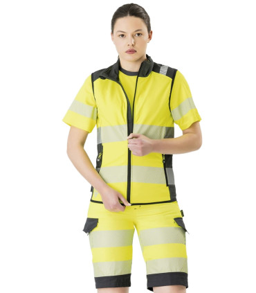 Chaleco Softshell de Alta Visibilidad S9231 de Workteam