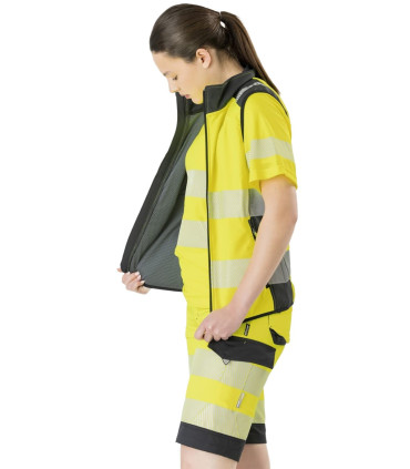 Chaleco Softshell de Alta Visibilidad S9231 de Workteam