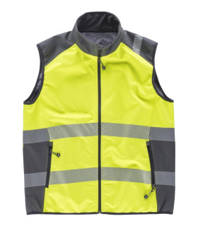 Chaleco Softshell de Alta Visibilidad S9231 de Workteam