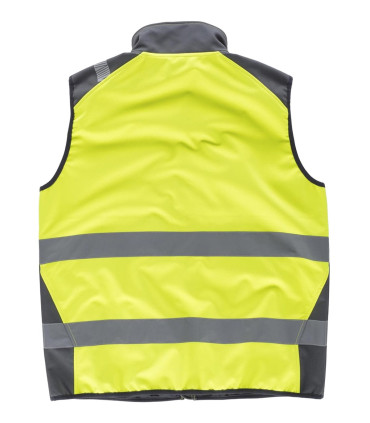 Chaleco Softshell de Alta Visibilidad S9231 de Workteam