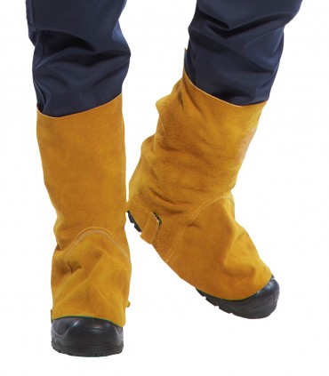 Cubre-botas de cuero para soldadura SW32 de Portwest