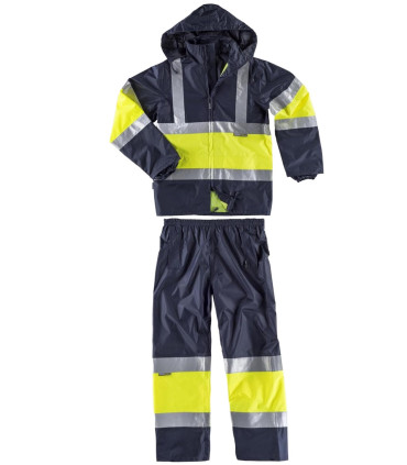 Traje de Lluvia de Alta Visibilidad S2018 de Workteam