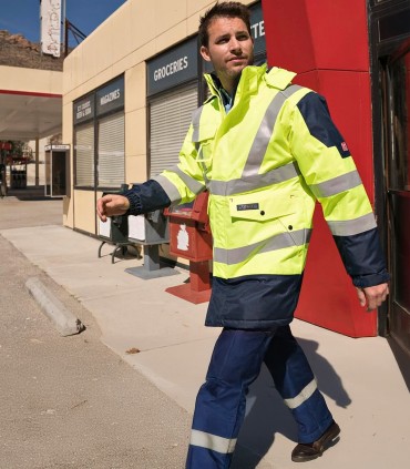 Parka de Alta Visibilidad Shield de Payperwear