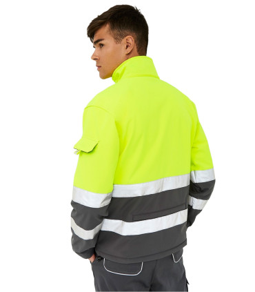 Softshell Alta Visibilidad Regular Fit 04756 de Monza