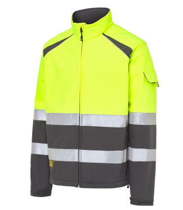 Softshell Alta Visibilidad Regular Fit 04756 de Monza